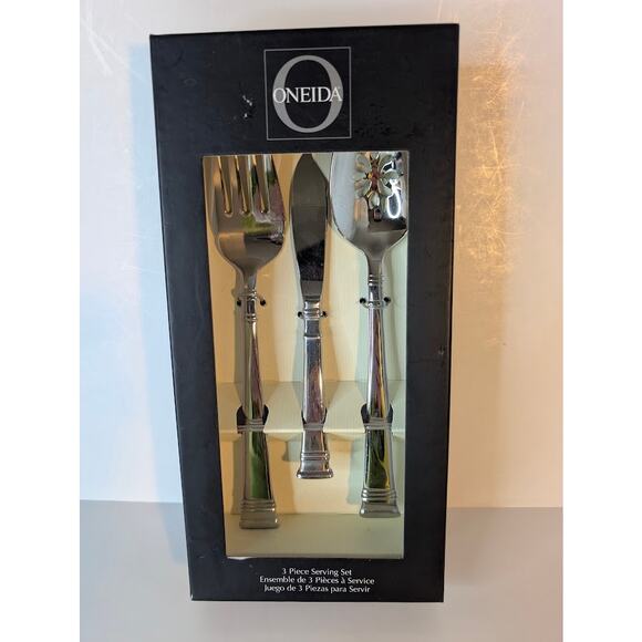 Oneida Prose 3-Piece Serving Set – New in Box - Picture 2 of 5